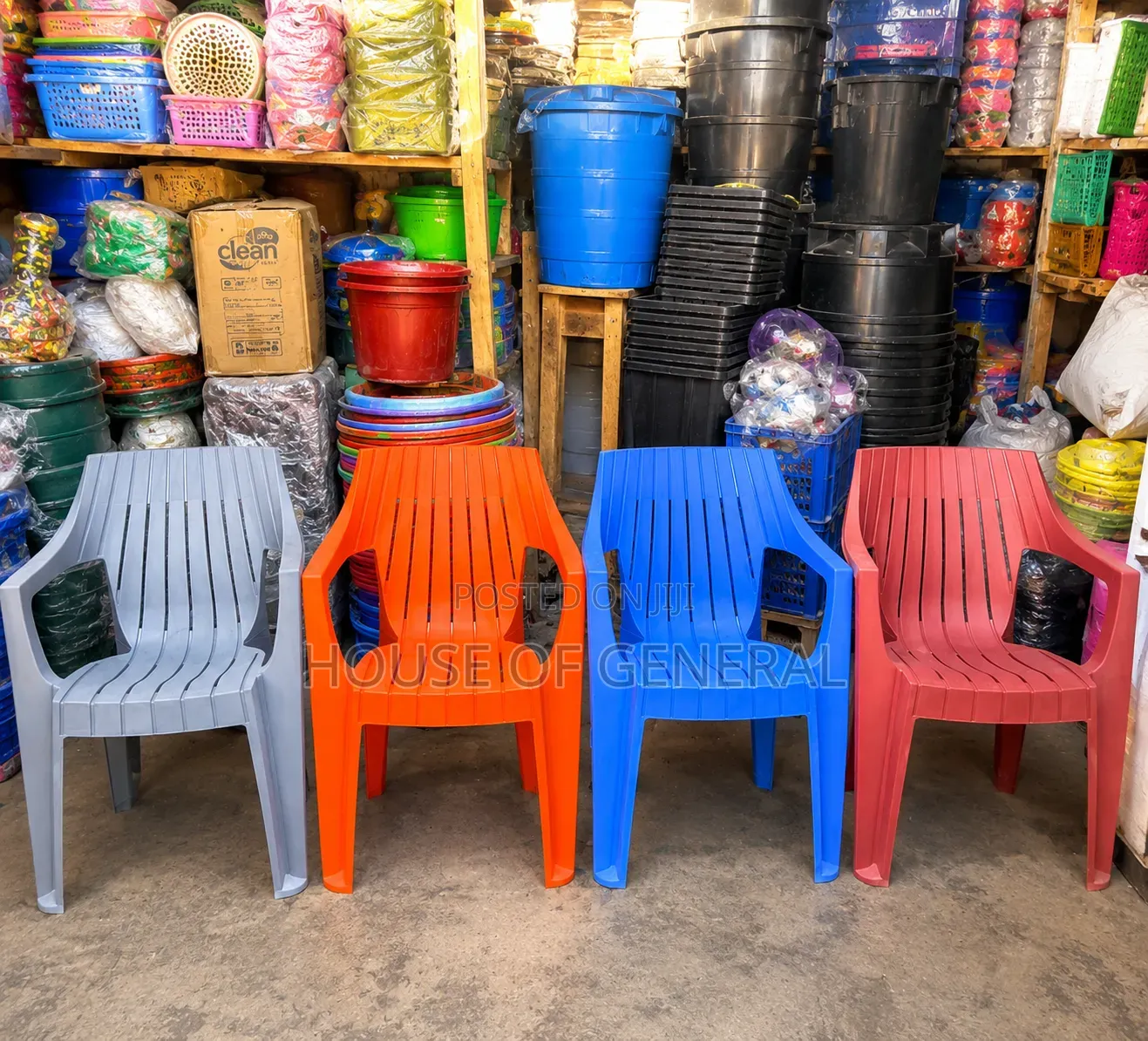 Strong Kyplast Plastic Chairs. Heavy-Duty Plastic Chairs