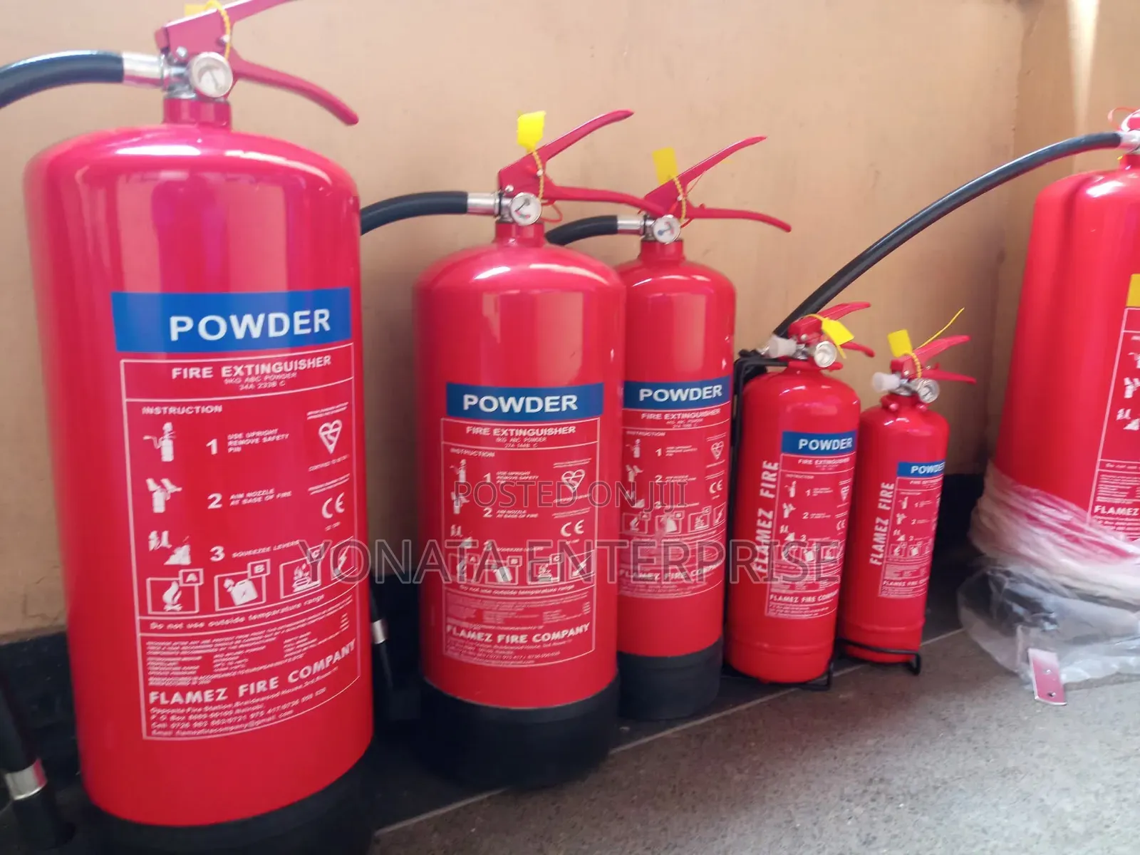 Powder 6kgs Fire Extinguisher