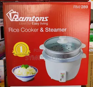 Ramtons Rice Cooker and Steamer Available