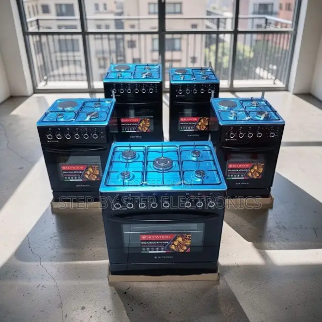 Heat Control 3 Gas Burners +1 Electric Free Standing Cookers