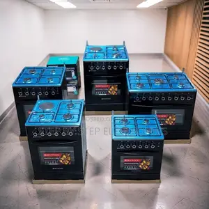 Spacious Oven 3 Gas Burners +1 Electric Free Standing Cookers