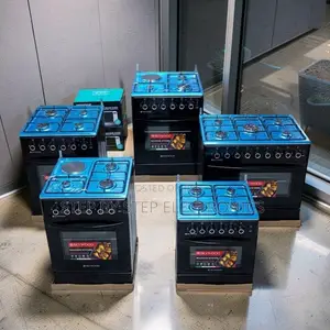 Spacious Oven 3 Gas Burners +1 Electric Free Standing Cookers