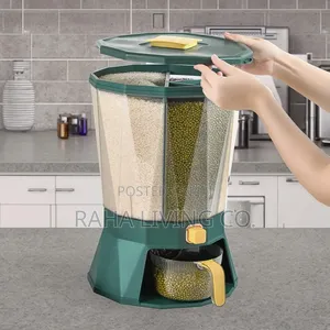 4-Point Partitioned Cereal Container | 2.1-3l | Transparent