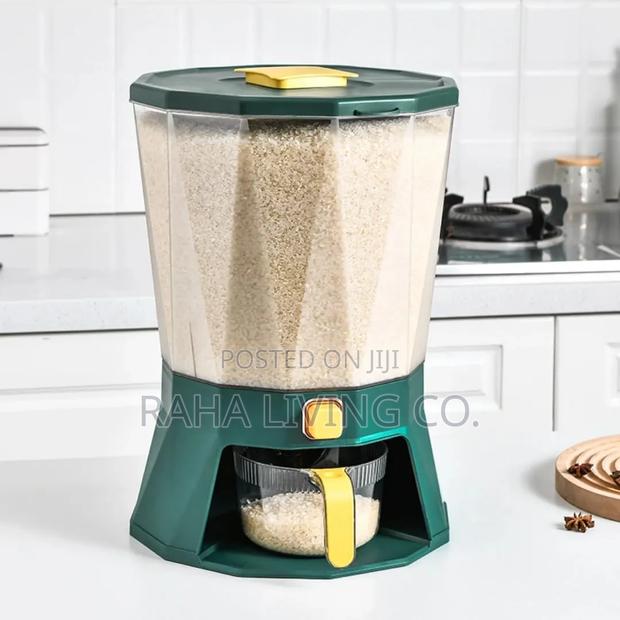 4-Point Partitioned Cereal Container | 2.1-3l | Transparent - thumbnail 5