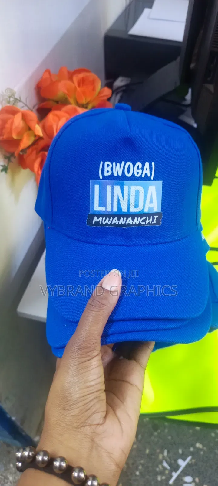 Cap Branding Printing Nairobi – KSH 100