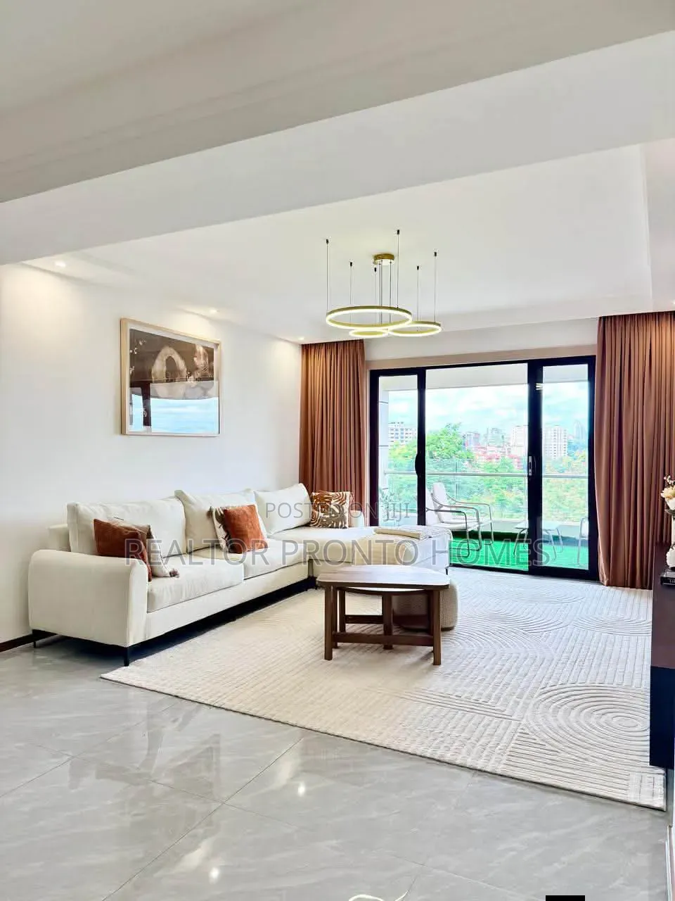 Furnished 3bdrm Apartment in Riverside Drive for rent
