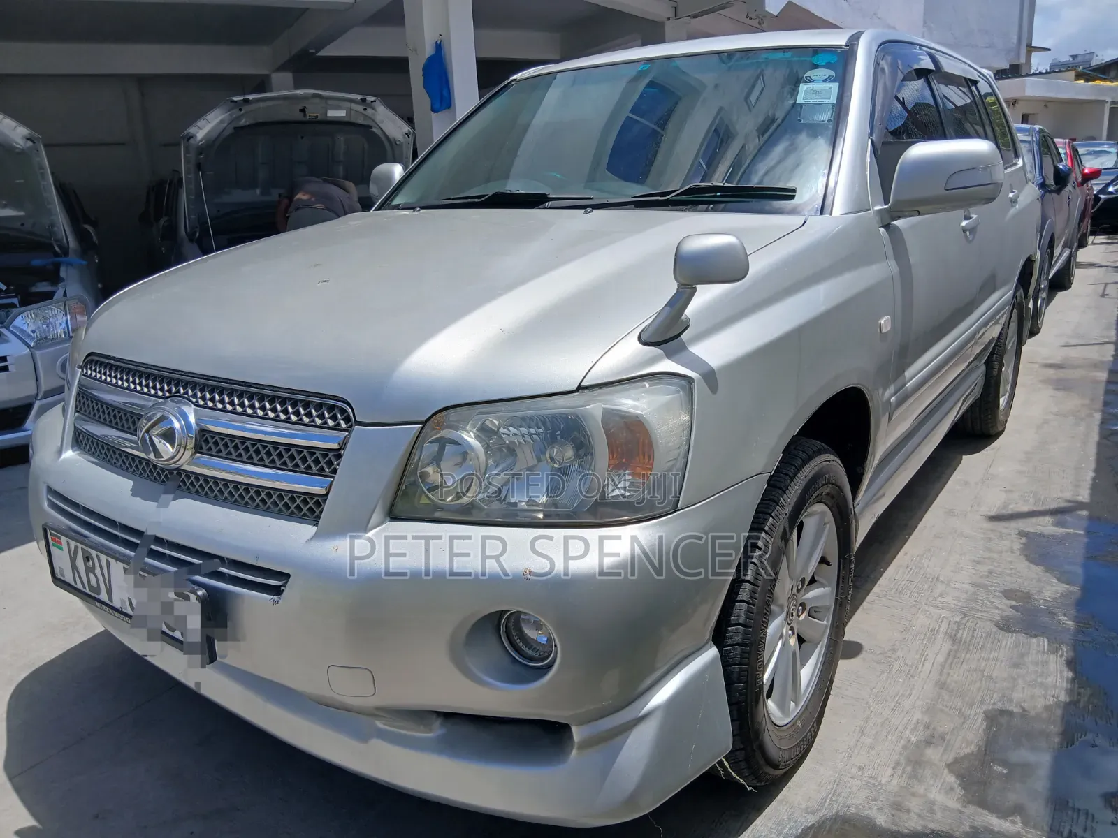 Toyota Kluger 2006 Silver