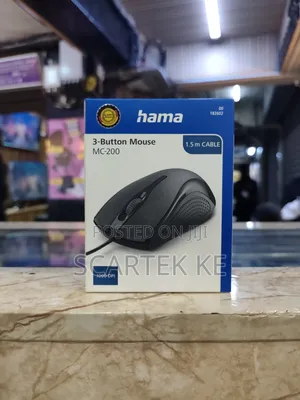 Hama MC-200 Wired 3 Button Mouse