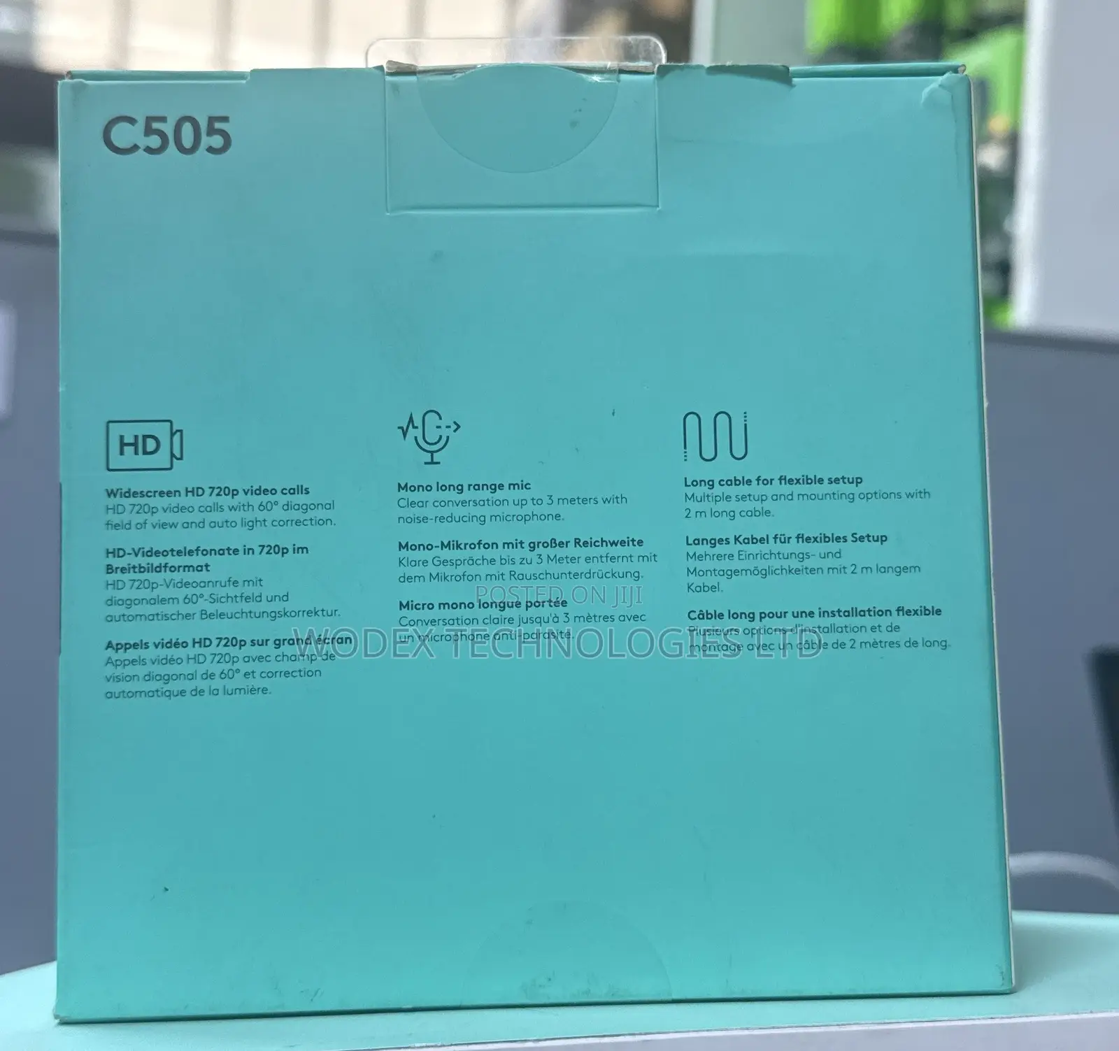 Logitech C505 HD Webcam