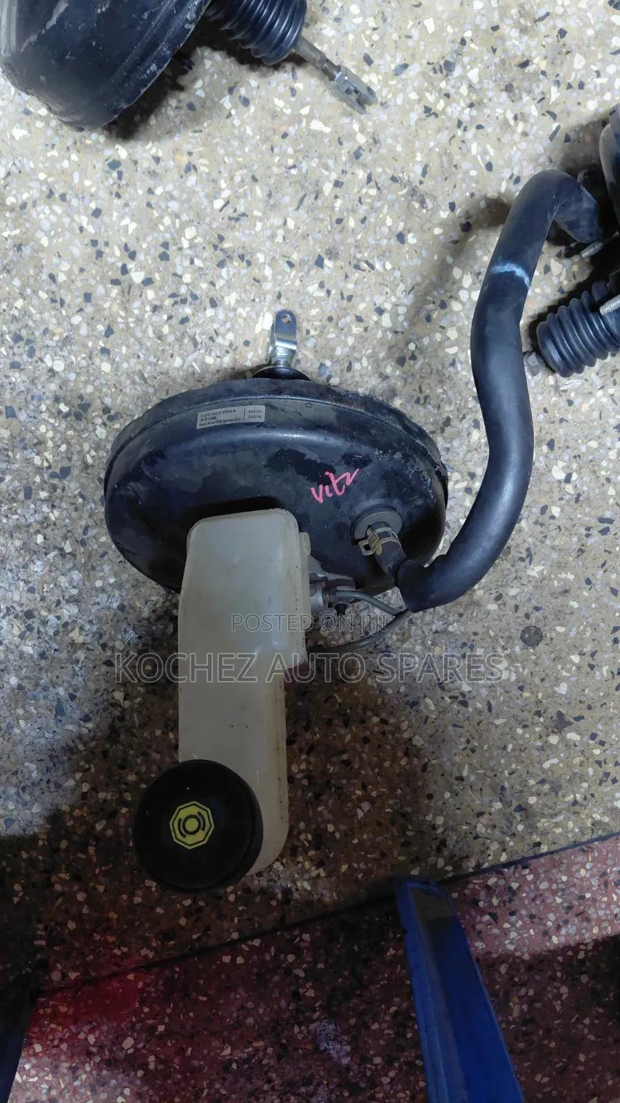 Toyota Vitz 2012 Brake Booster and Master Cylinder