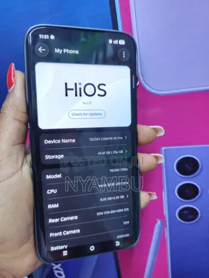 Tecno Camon 50 Pro 256 GB Gray