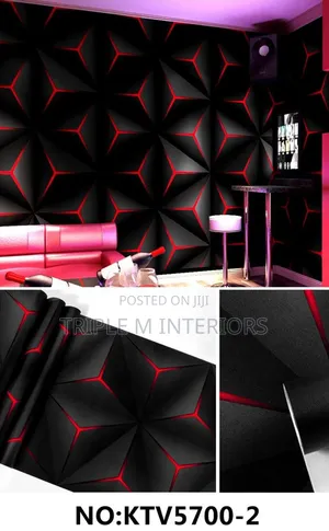 Quality 3D  Wallpapers (0.5m by 10m)