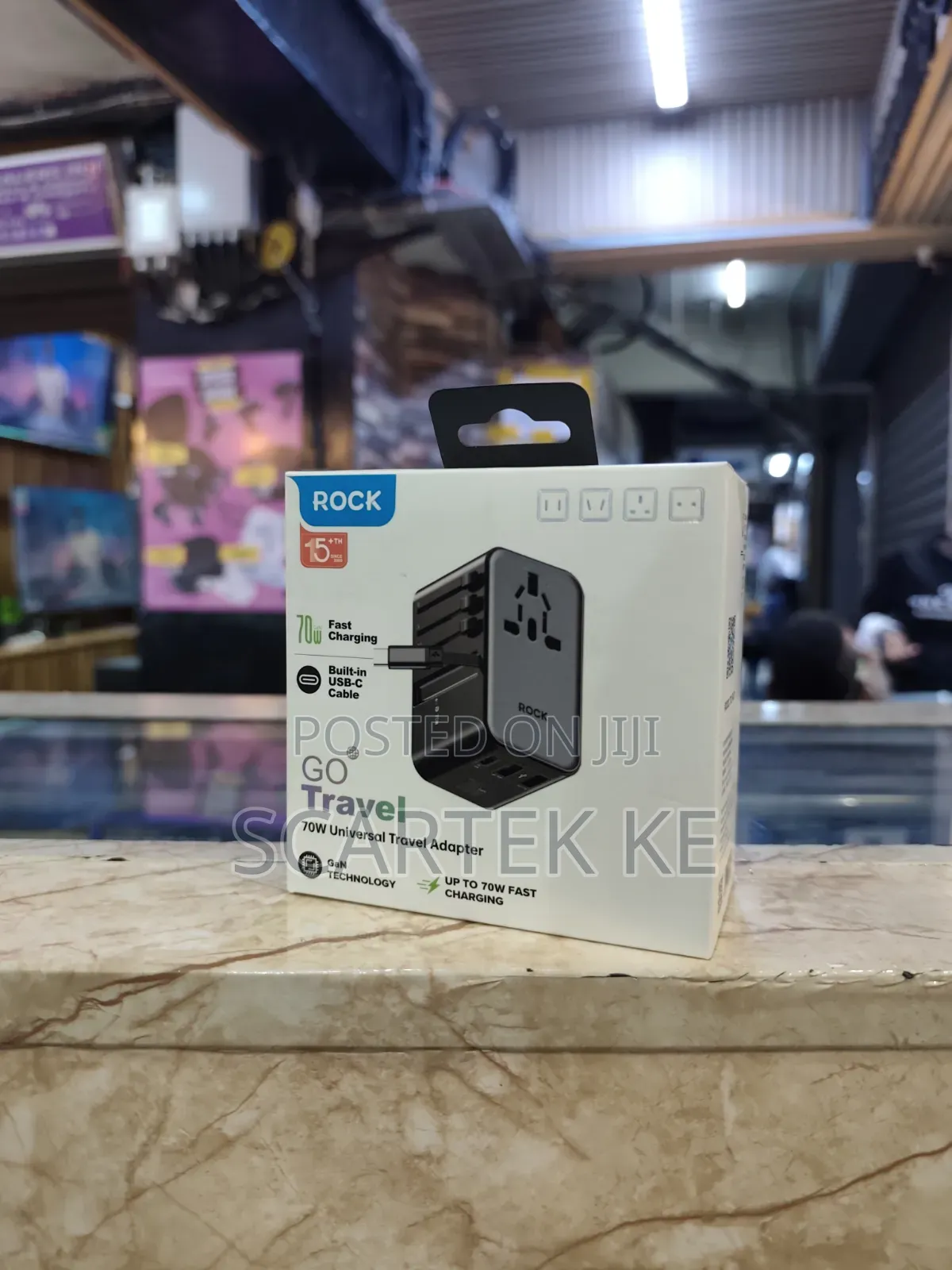 Rock 70W Universal Go Travel Adapter