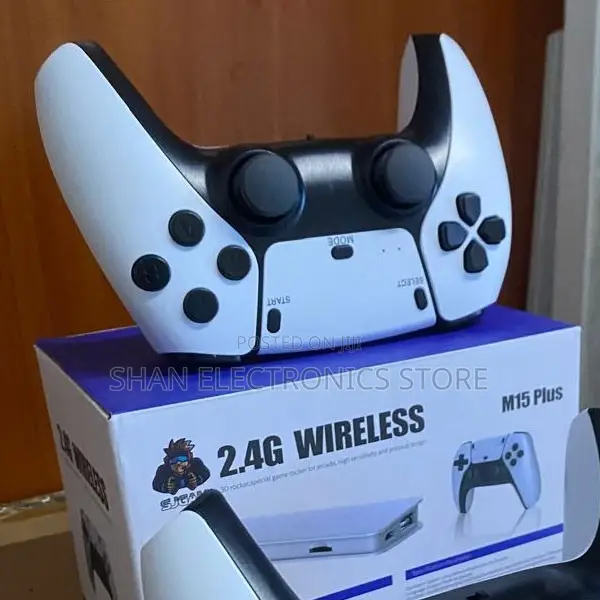 M15 Wireless Game Stick Console – Classic 2 Player TV Gaming