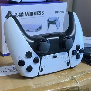 M15 Retro Gaming Console With Wireless Controllers – Dual Player