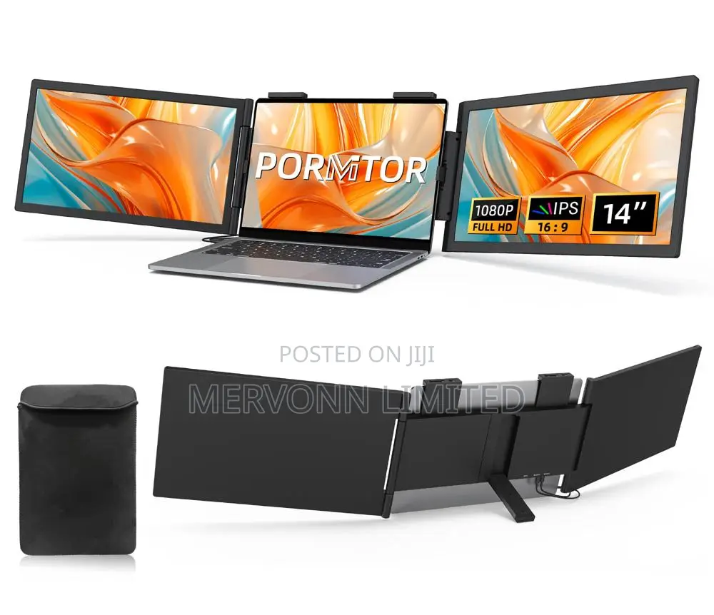 14-Inch Dual Portable IPS Monitor