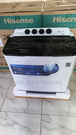 10kgs Washing Machine Semi Automatic Twin Tub- Midea