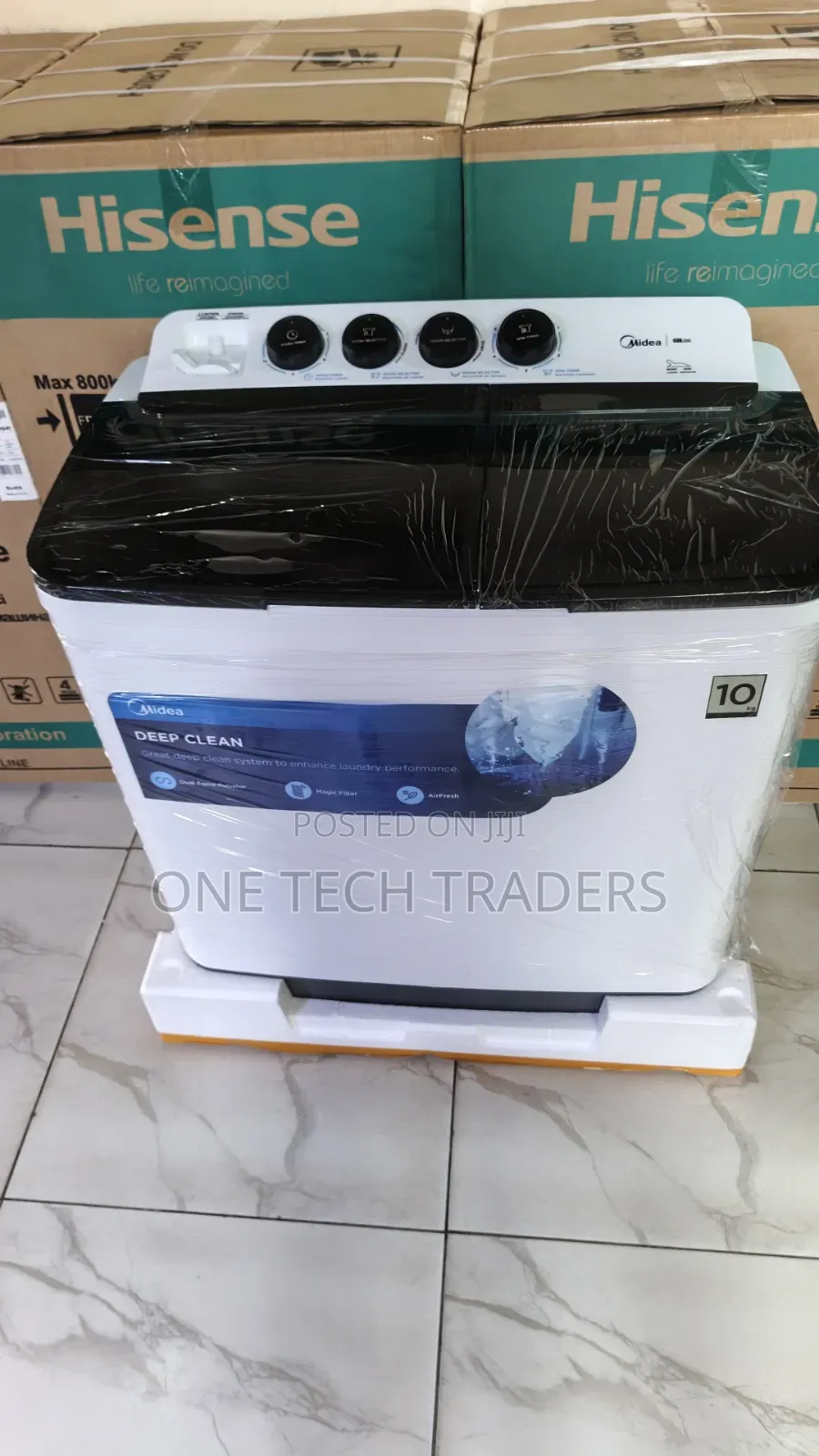 10kgs Washing Machine Semi Automatic Twin Tub- Midea