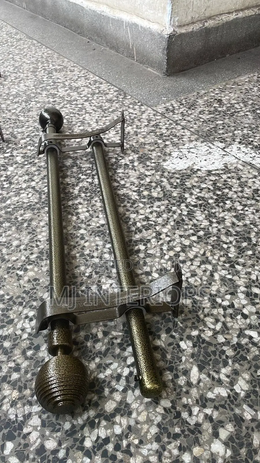 Heavy Duty Jua Kali Curtain Rods