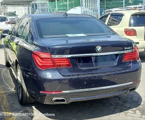 BMW 740 2015 Blue