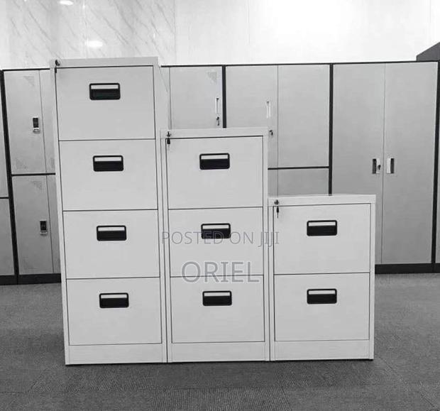 4-Drawer Office Cabinet : Document Steel Filing Vertical Cabinet