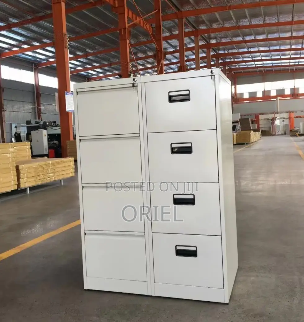 4-Drawer Office Cabinet : Document Steel Filing Vertical Cabinet