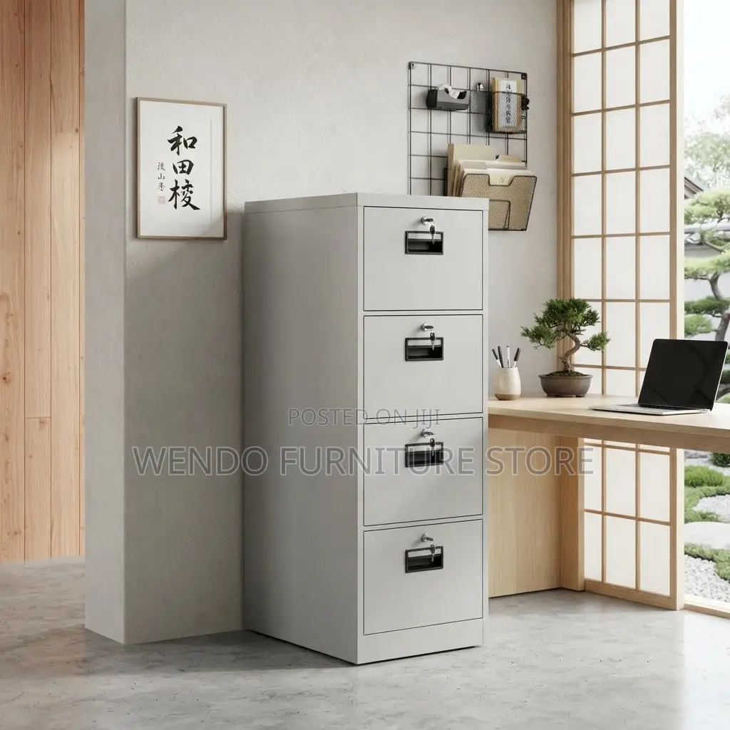 Office Cabinet; Documents Storage Cabinet With Four Lockers