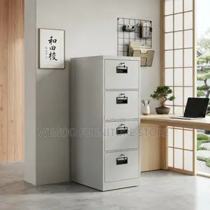 Office Cabinet; Documents Storage Cabinet With Four Lockers