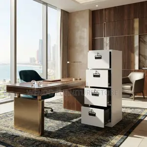 Office Cabinet; Documents Storage Cabinet With Four Lockers