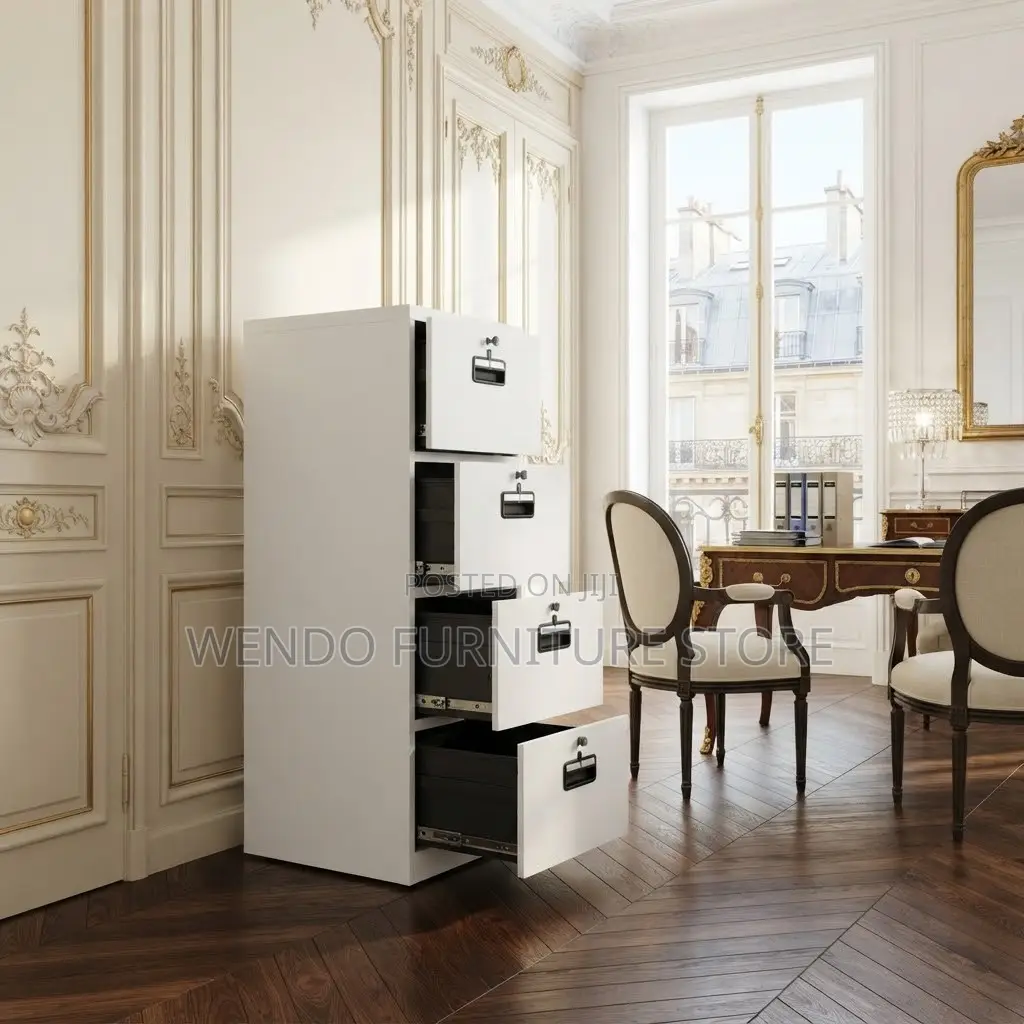 Office Cabinet; Documents Storage Cabinet With Four Lockers
