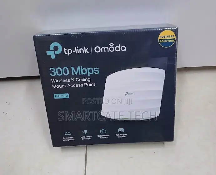 TP-Link EAP110 Indoor WiFi Access Point – Strong & Reliable Signal X