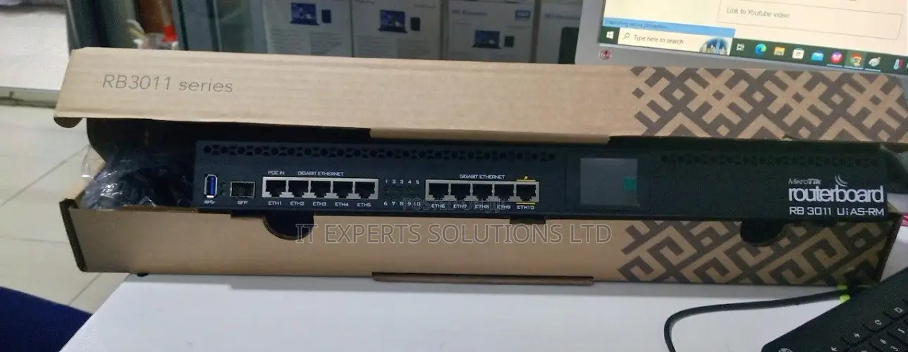 MikroTik RB3011UIAS-RM Rackmount Gigabit Router