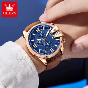 🔱olevs Chronograph Gents Watch 2979🔱