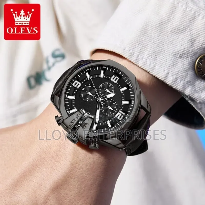 🔱olevs Chronograph Gents Watch 2979🔱
