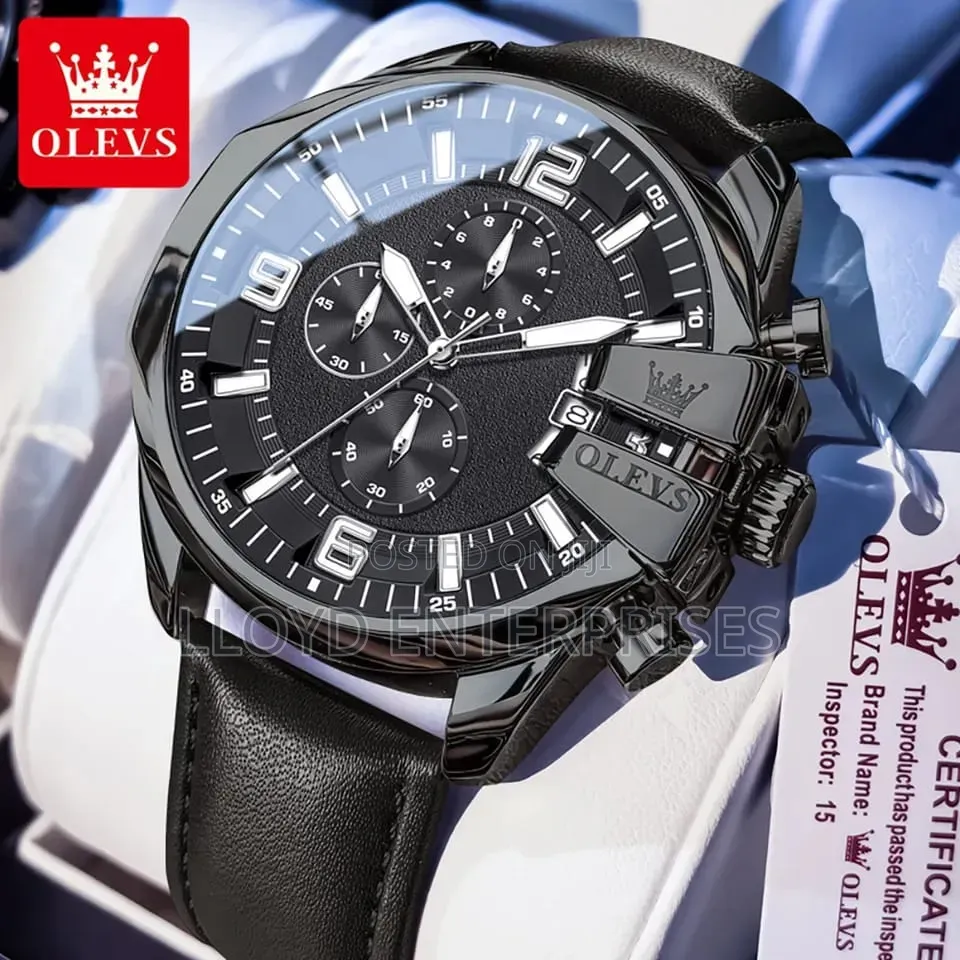 🔱olevs Chronograph Gents Watch 2979🔱