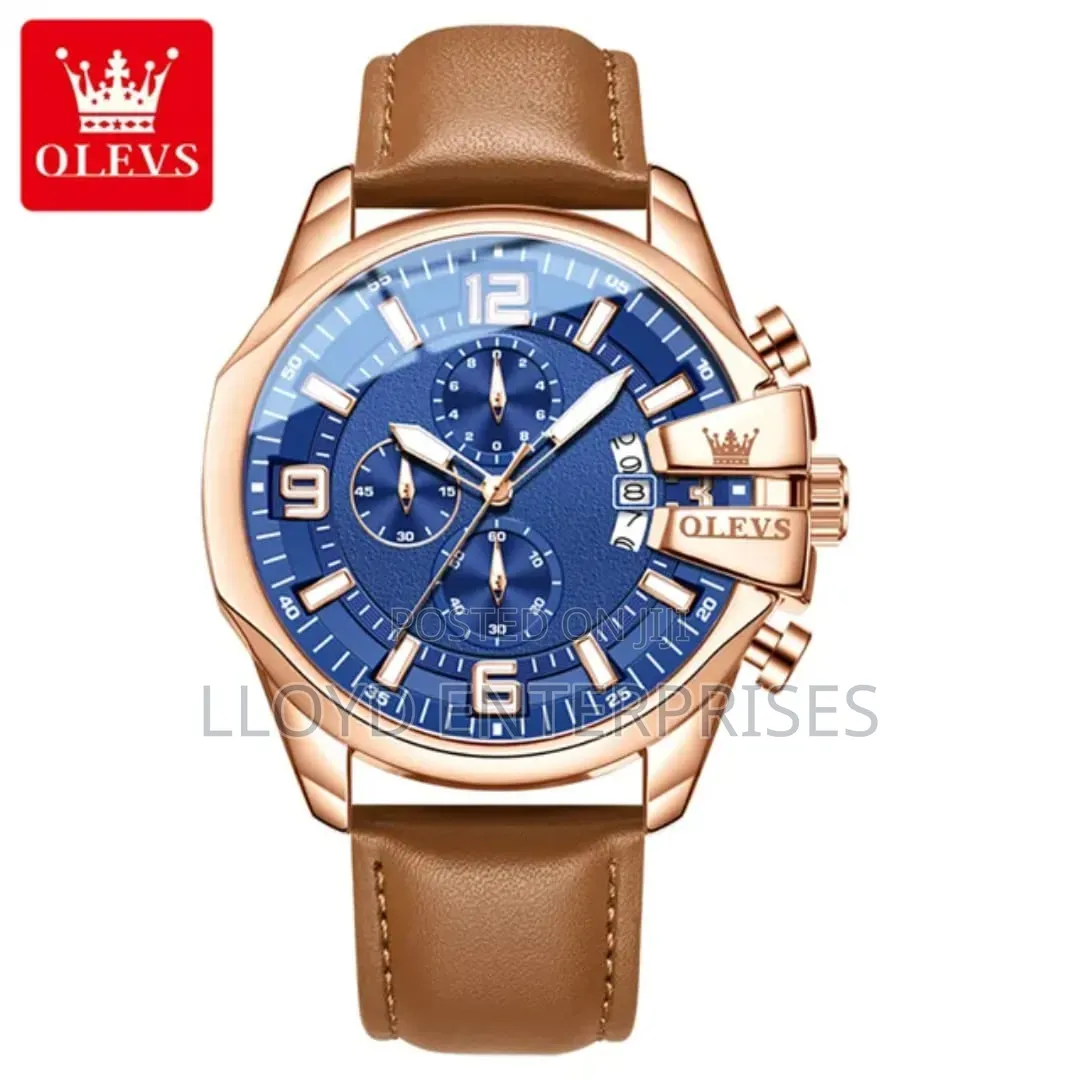 🔱olevs Chronograph Gents Watch 2979🔱