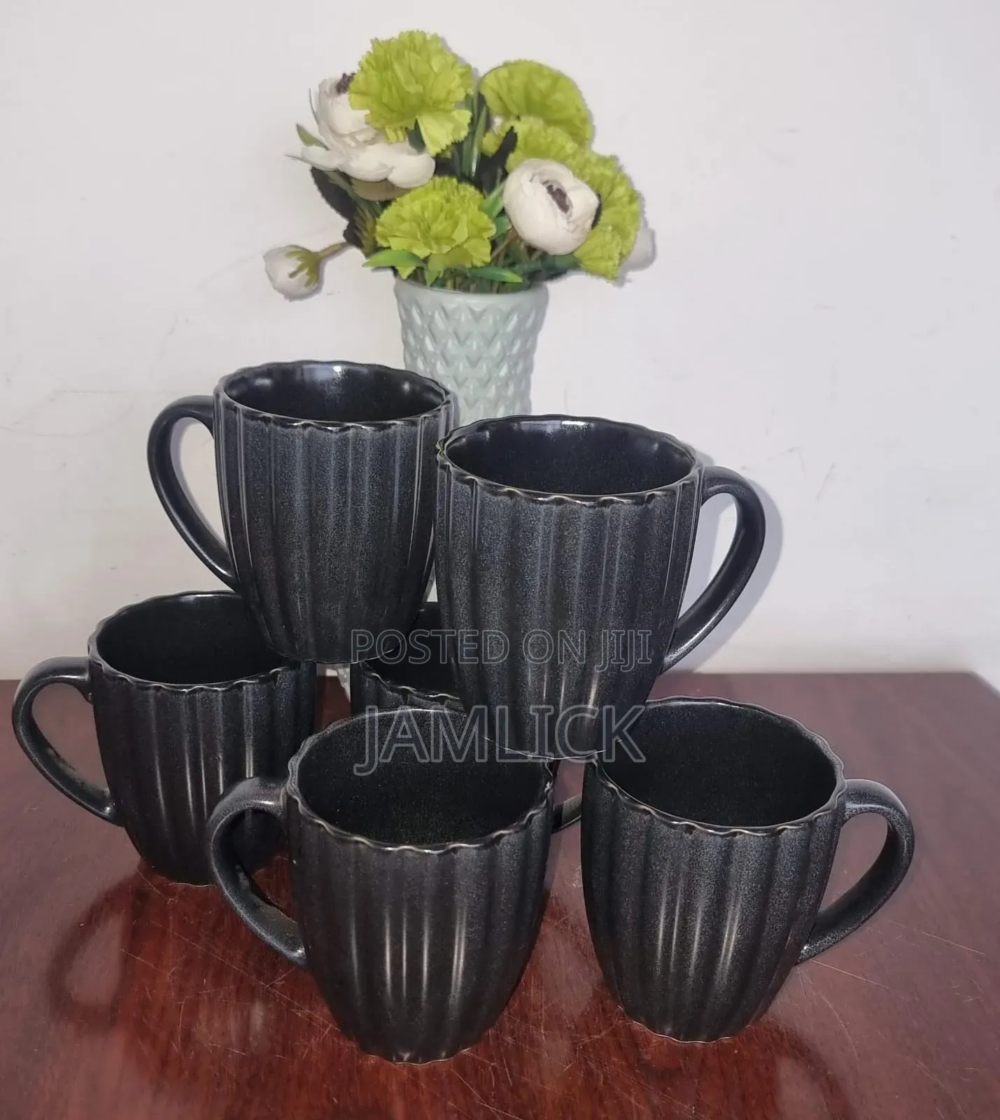 6pcs High Quality Ceramic Dinner Mugs - Pm