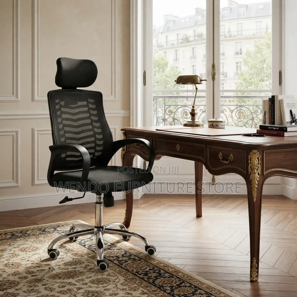 Office Chairs; Headrest High Backrest Revolving Office Chairs