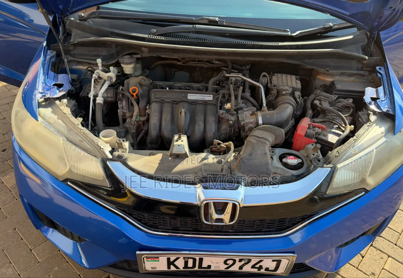 Honda Fit 2016 Blue