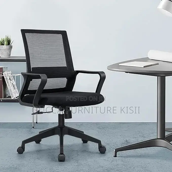 Office Chair; Ergonomic Captain Mesh Office Chair