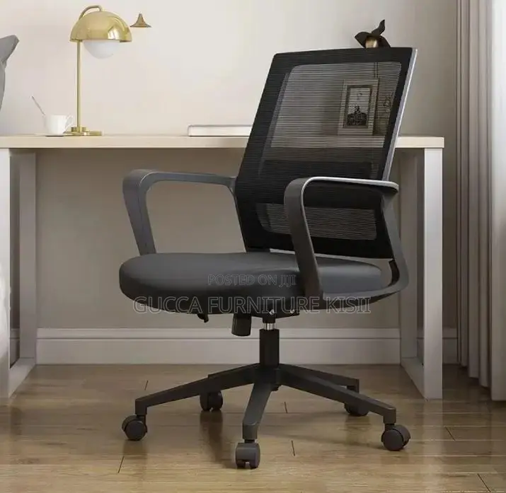 Office Chair; Ergonomic Captain Mesh Office Chair