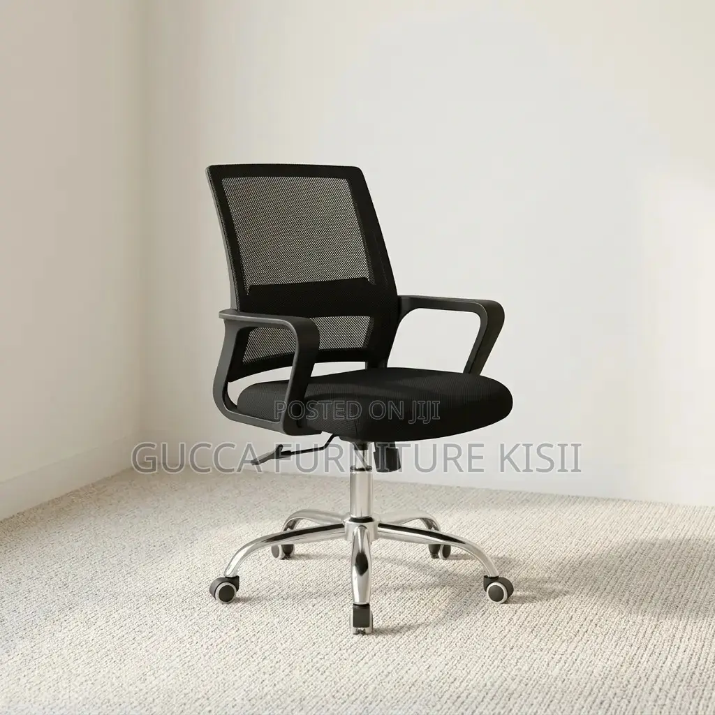 Office Chair; Ergonomic Captain Mesh Office Chair