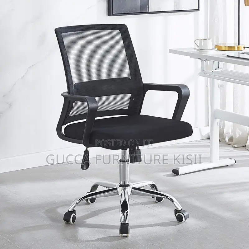 Office Chair; Ergonomic Captain Mesh Office Chair
