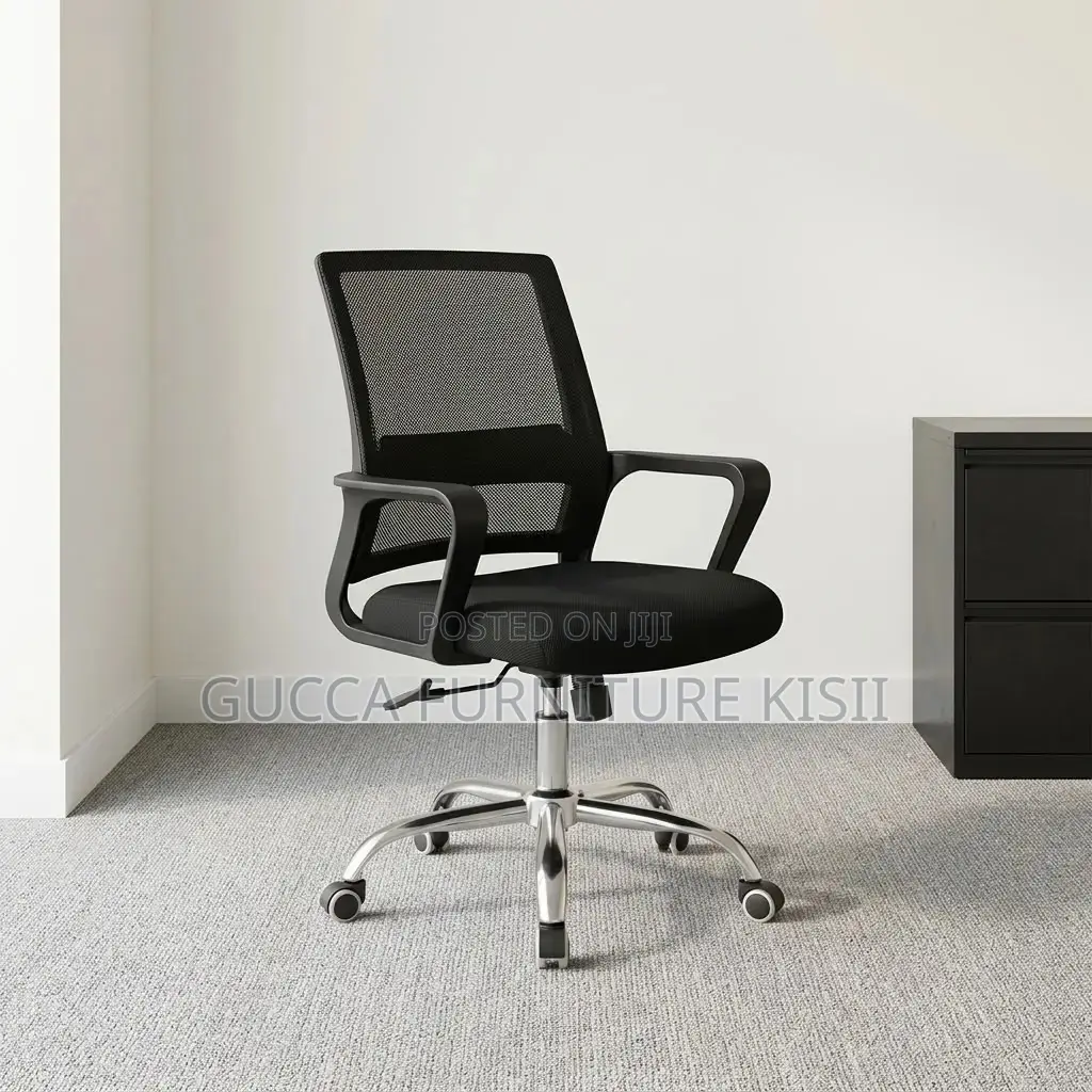 Office Chair; Ergonomic Captain Mesh Office Chair
