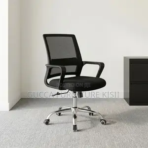 Office Chair; Ergonomic Captain Mesh Office Chair