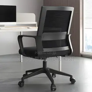Office Chair; Ergonomic Captain Mesh Office Chair
