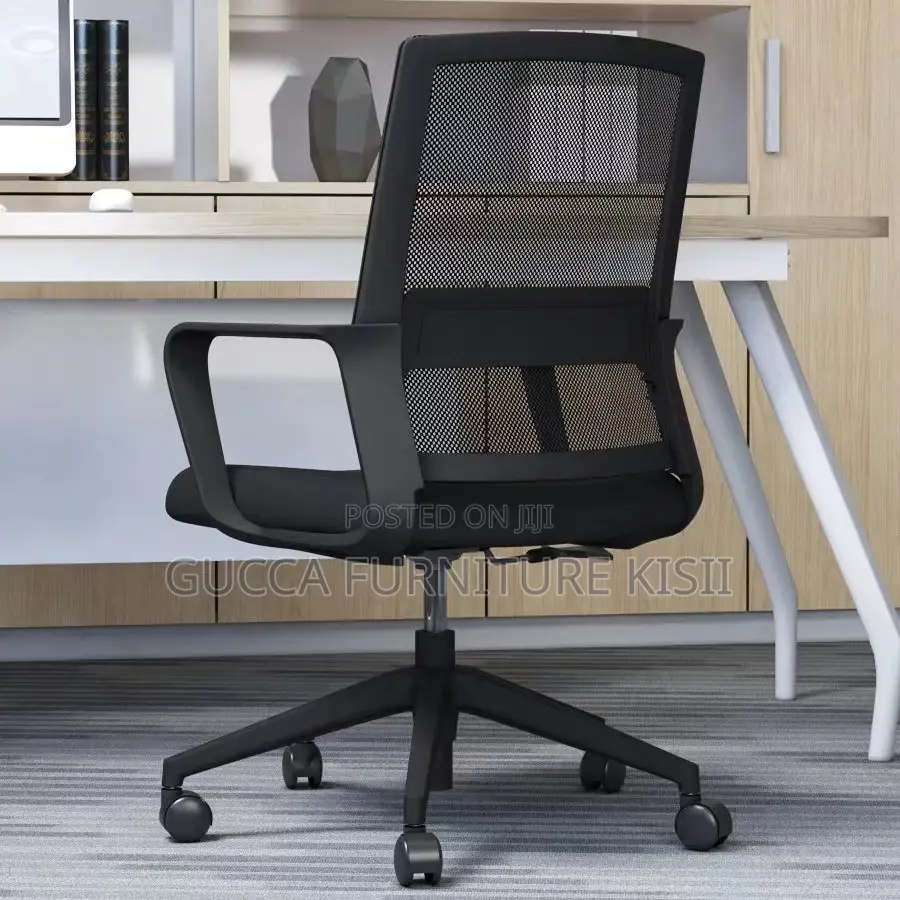 Office Chair; Ergonomic Captain Mesh Office Chair