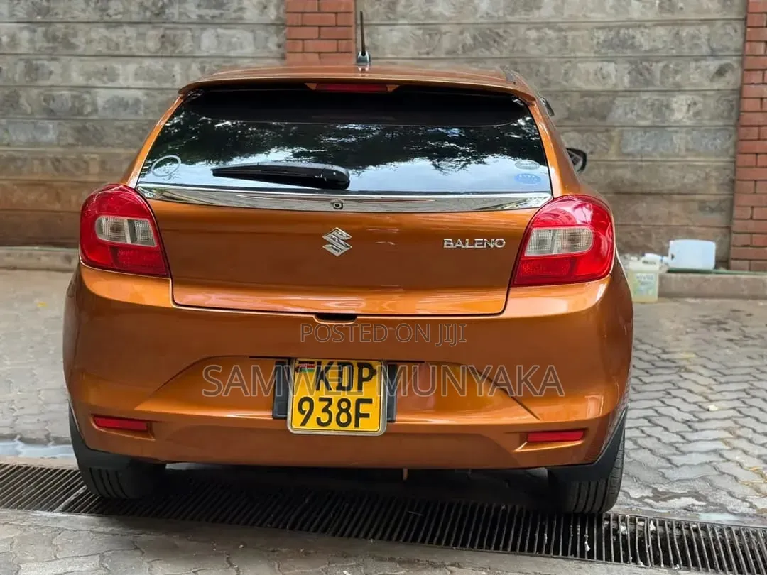 Suzuki Baleno 2018 Orange