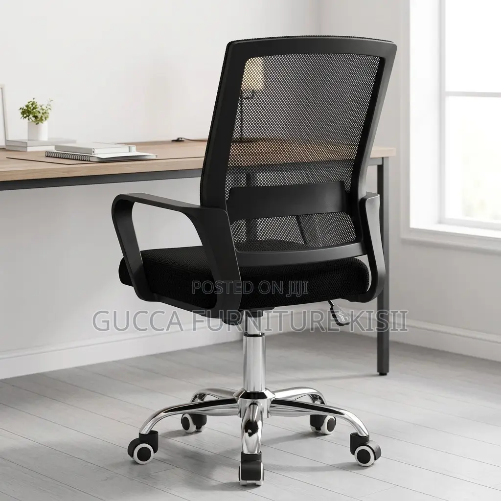Office Chair; Ergonomic Captain Mesh Office Chair