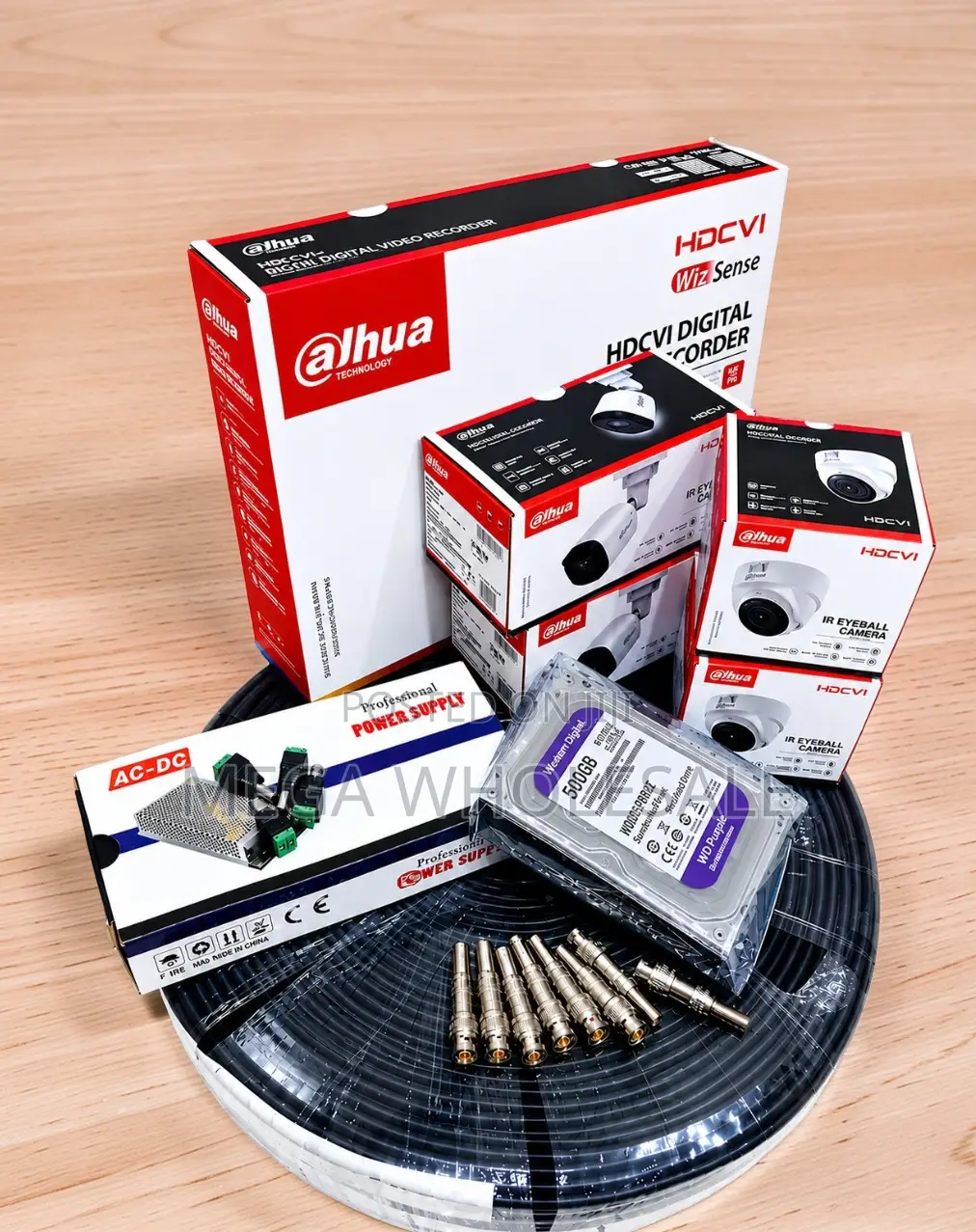 Best Performance 4 Dahua 1080P CCTV Cameras Complete System Kit